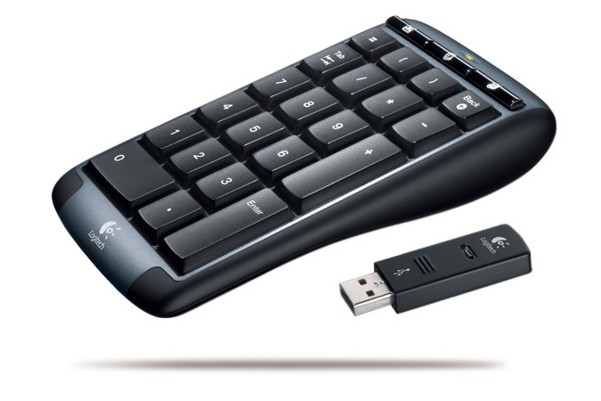 Logitech Cordless Number Pad for Notebooks image