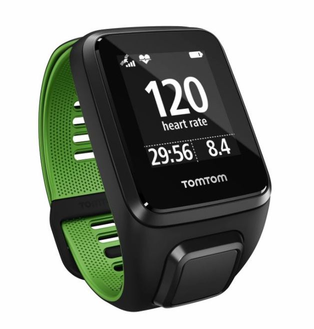 TOMTOM RUNNER 3 Cardio + Music Black/Green - Large