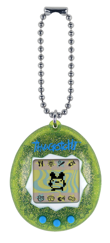 Tamagotchi: Original Electronic Pet - Green Glitter