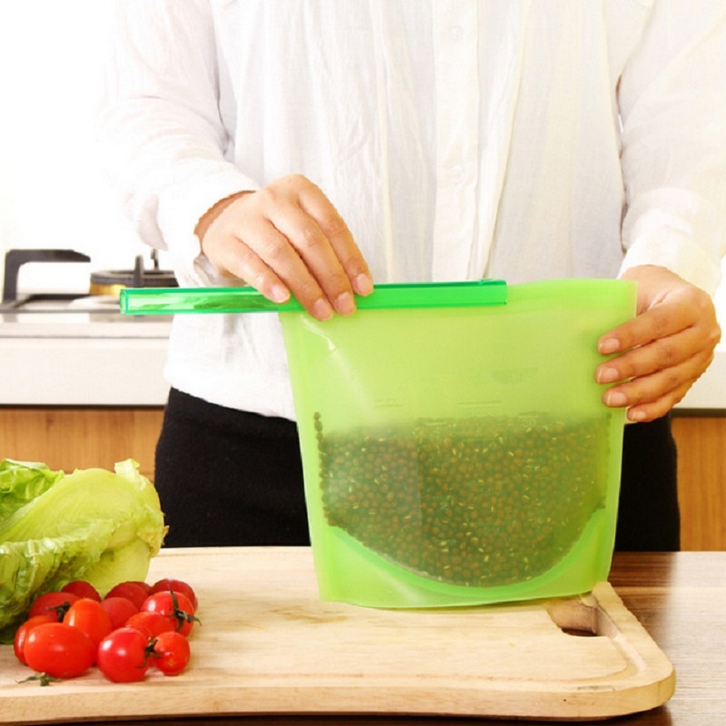 Ape Basics: Set of 4 Resuable Silicone Storage Bags image
