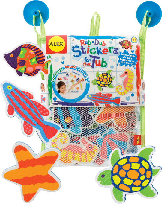 Alex: Beach Stickers For The Tub image