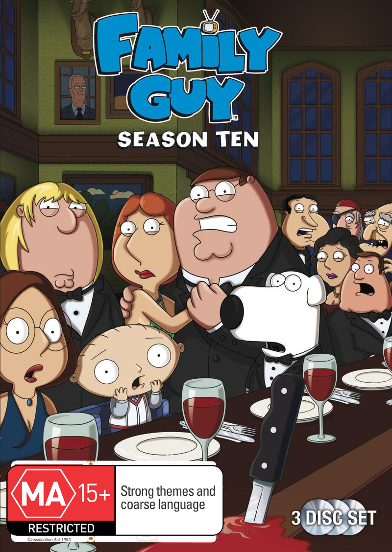 Family Guy - Season Ten on DVD image