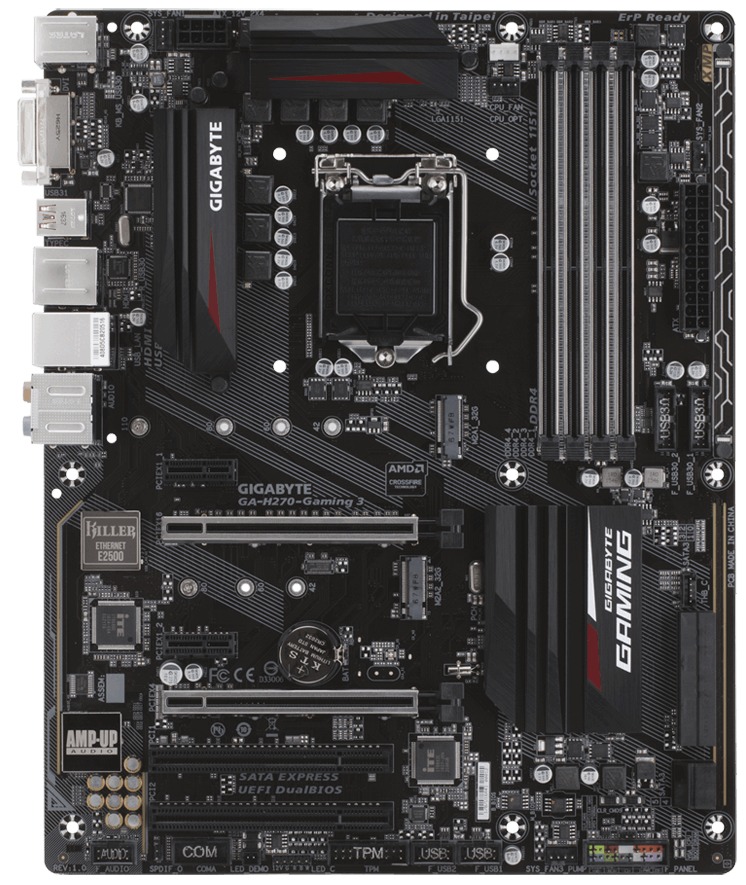 Gigabyte GAH270Gaming 3 Motherboard at Mighty Ape NZ