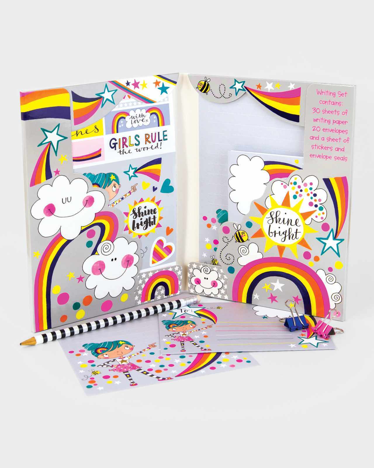 Buy Rachel Ellen Writing Set Girls Rule at Mighty Ape NZ