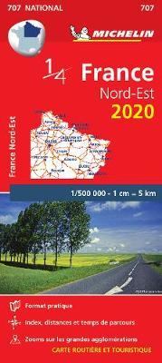 Northeastern France - Michelin National Map 707 image