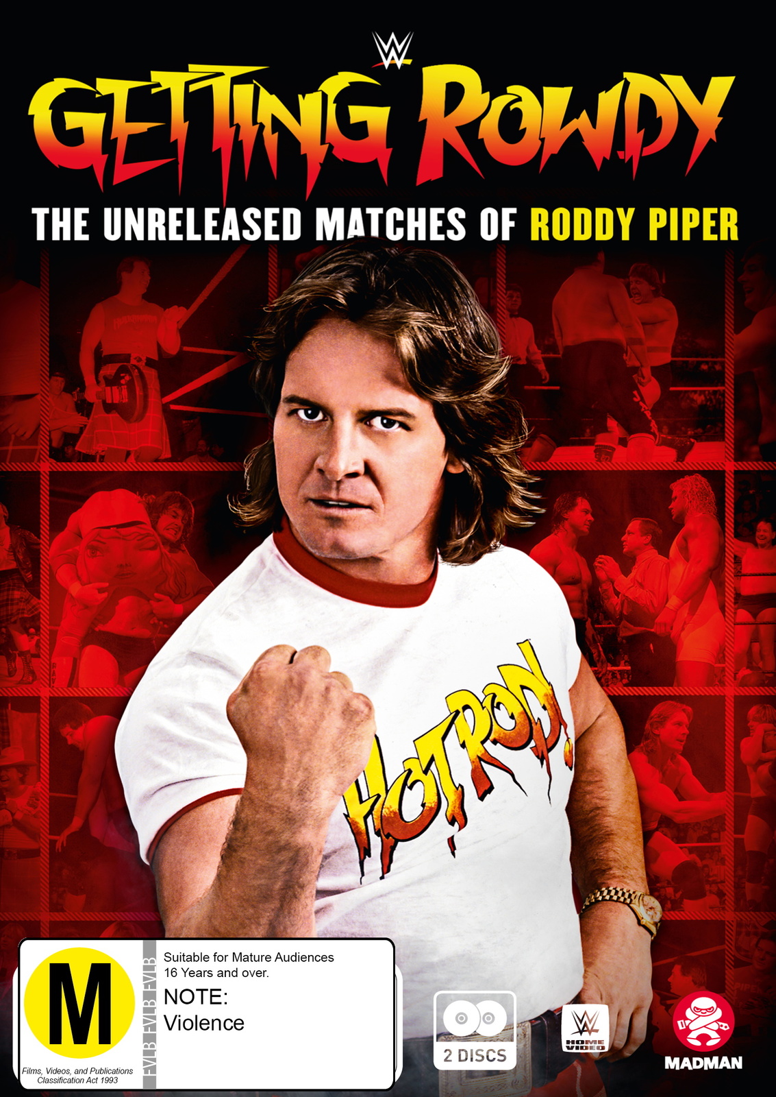 WWE: Getting Rowdy: The Unreleased Matches Of Roddy Piper on DVD image