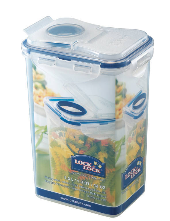 Lock & Lock Rectangle Tall Container w/Flip Lid 1.3L at Mighty Ape