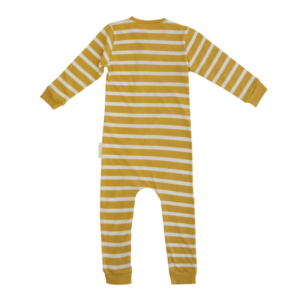 Woolbabe: Merino Organic Cotton PJ Suit - Kowhai image