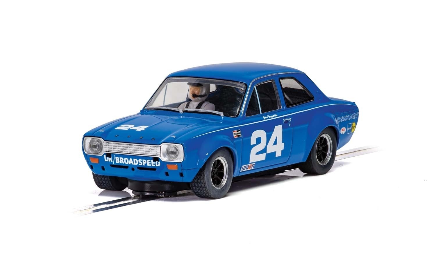 Scalextric Daytona: '72 Ford Escort Mk1 #24 Slot Car