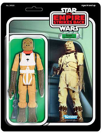 Star Wars Jumbo Vintage Kenner Bossk 