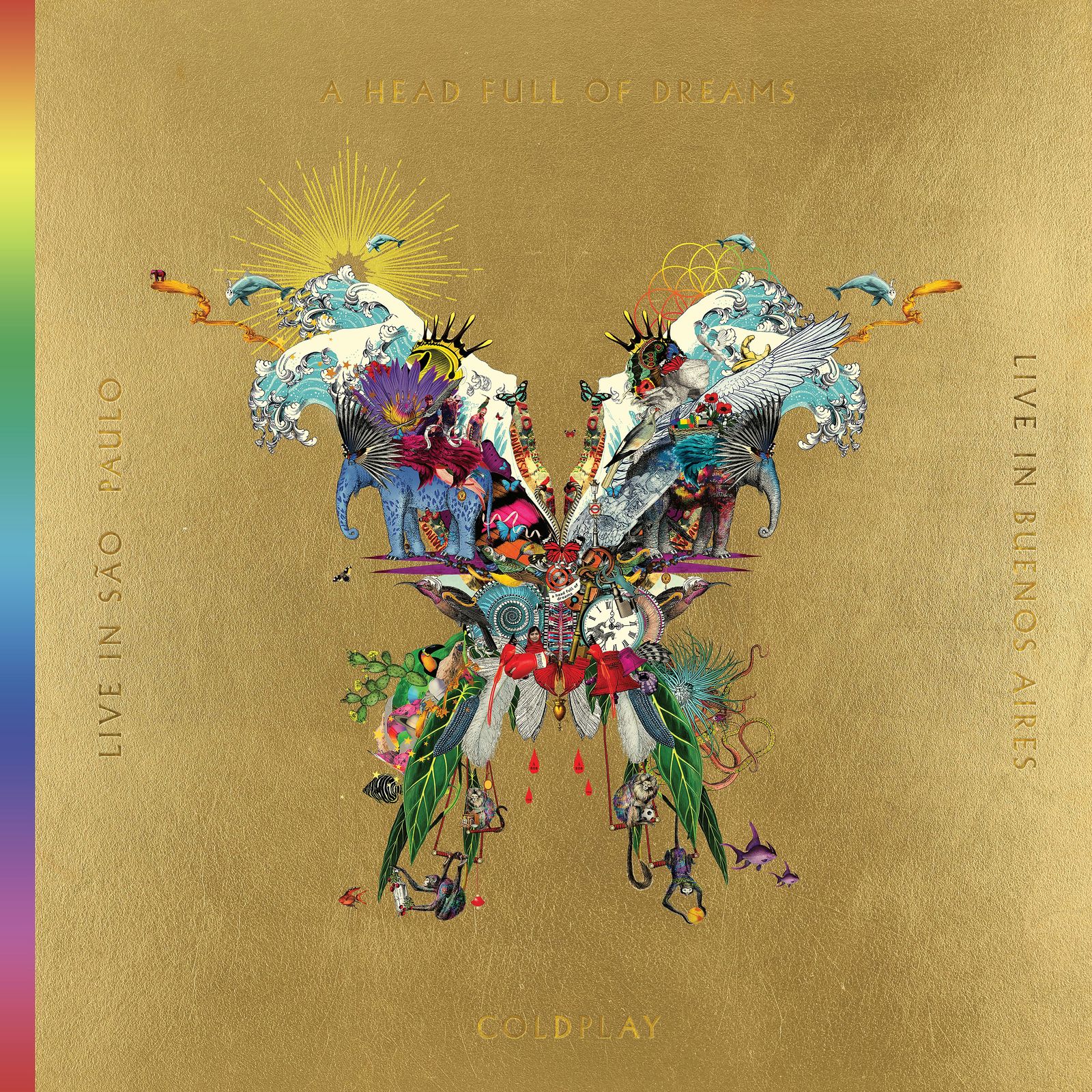 Coldplay - Live In Buenos Aires / Live In Sao Paulo / A Head Full Of Dreams (3LP + 2DVD) by Coldplay image