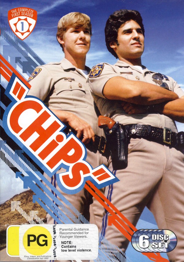 CHiPs - Complete Season 1 (6 Disc Set) on DVD image