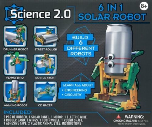 Science 2.0: 6 in 1 Solar Robot - Science Kit