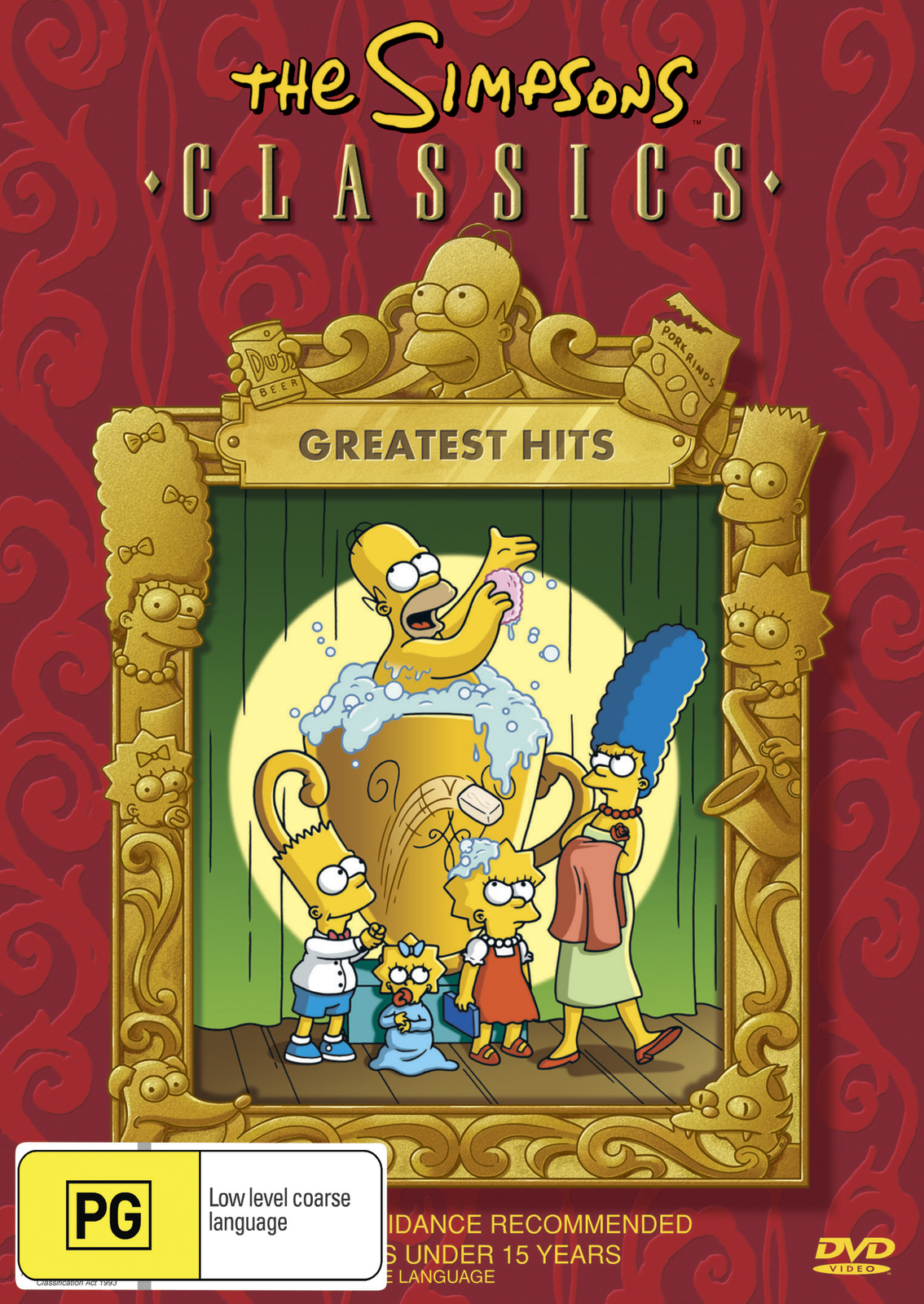 The Simpsons Classics - Greatest Hits on DVD image