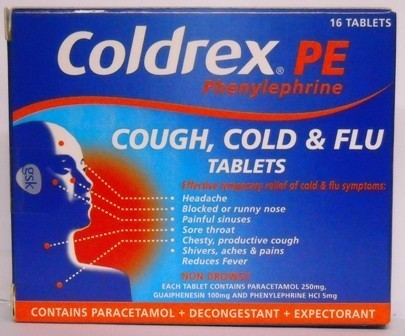 Coldrex PE Cough Cold & Flu (16's) image