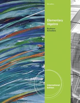 Elementary Algebra, International Edition by Karen Schwitters image