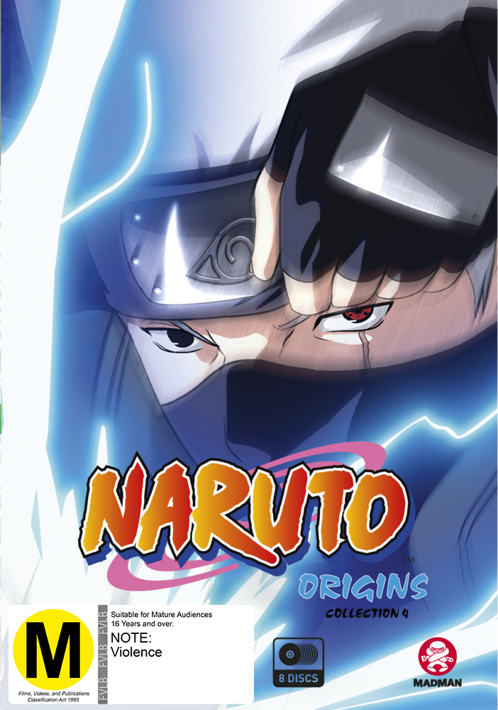 Naruto (Uncut): Origins - Collection 04 (Eps 164-220) on DVD image