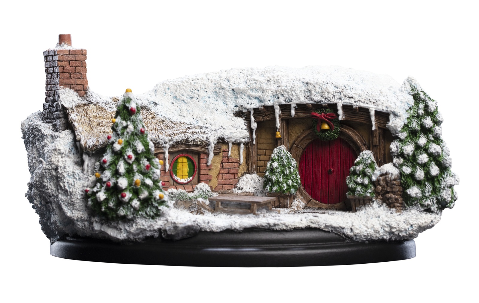 The Hobbit: 35 Bagshot Row (Christmas Edition) - Hobbit Hole Statue image