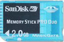 SanDisk Gaming Memory Stick Pro Duo 2GB (Blue) SanDisk Gaming Memory Stick Pro Duo 2GB (Blue)