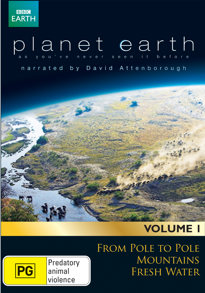 David Attenborough's Planet Earth Collection - Volume 1 on DVD