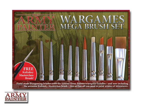 Army Painter Mega Brush Set image
