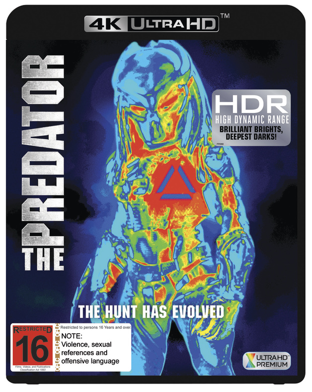 The Predator (2018) on UHD Blu-ray