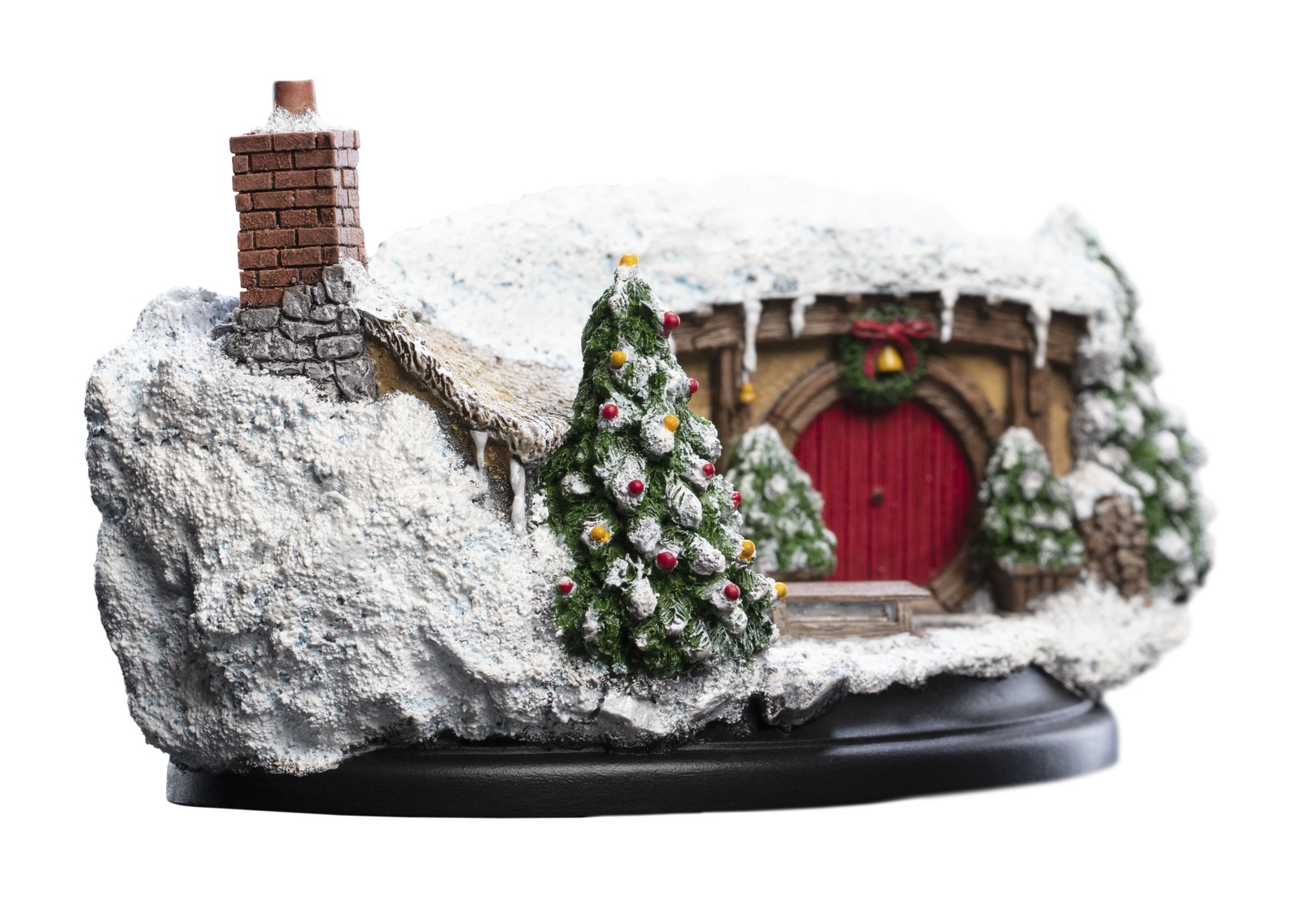 The Hobbit: 35 Bagshot Row (Christmas Edition) - Hobbit Hole Statue image
