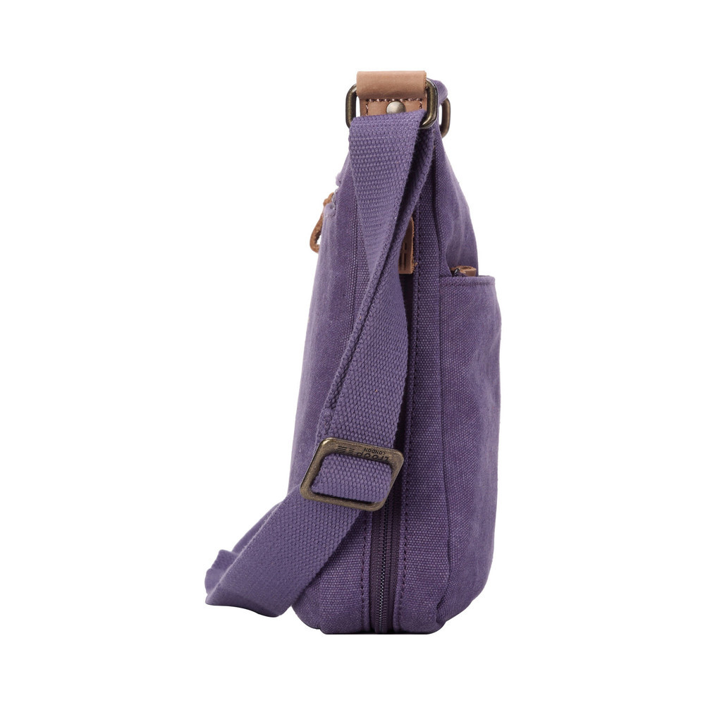 Classic Small Zip Top Shoulder Bag Purple Women's at Mighty Ape NZ