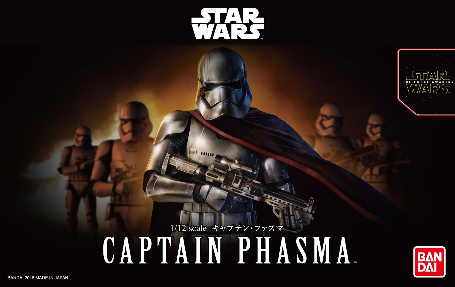 Star Wars 1/12 CAPTAIN PHASMA - Scale Model Kit image