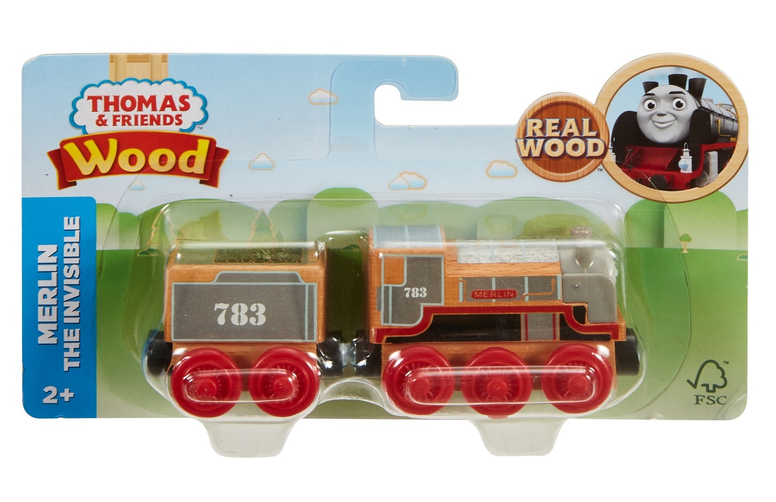 Thomas & Friends: Wooden Railway Large - Merlin image
