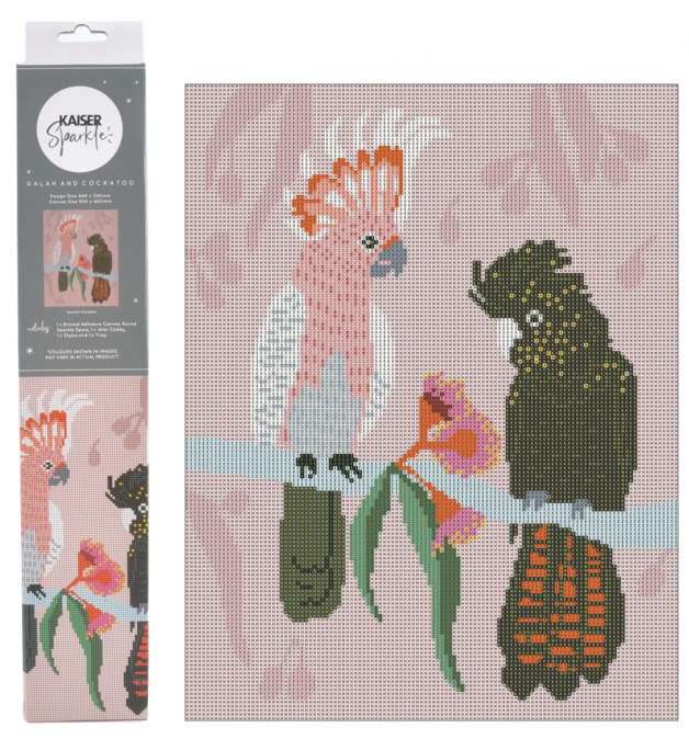 Buy Kaiser Sparkle Kit Galah & Cockatoo 400mmx500mm at Mighty Ape NZ