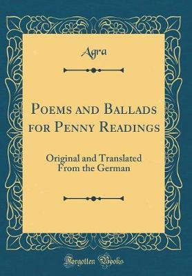 Poems and Ballads for Penny Readings by Agra Agra image