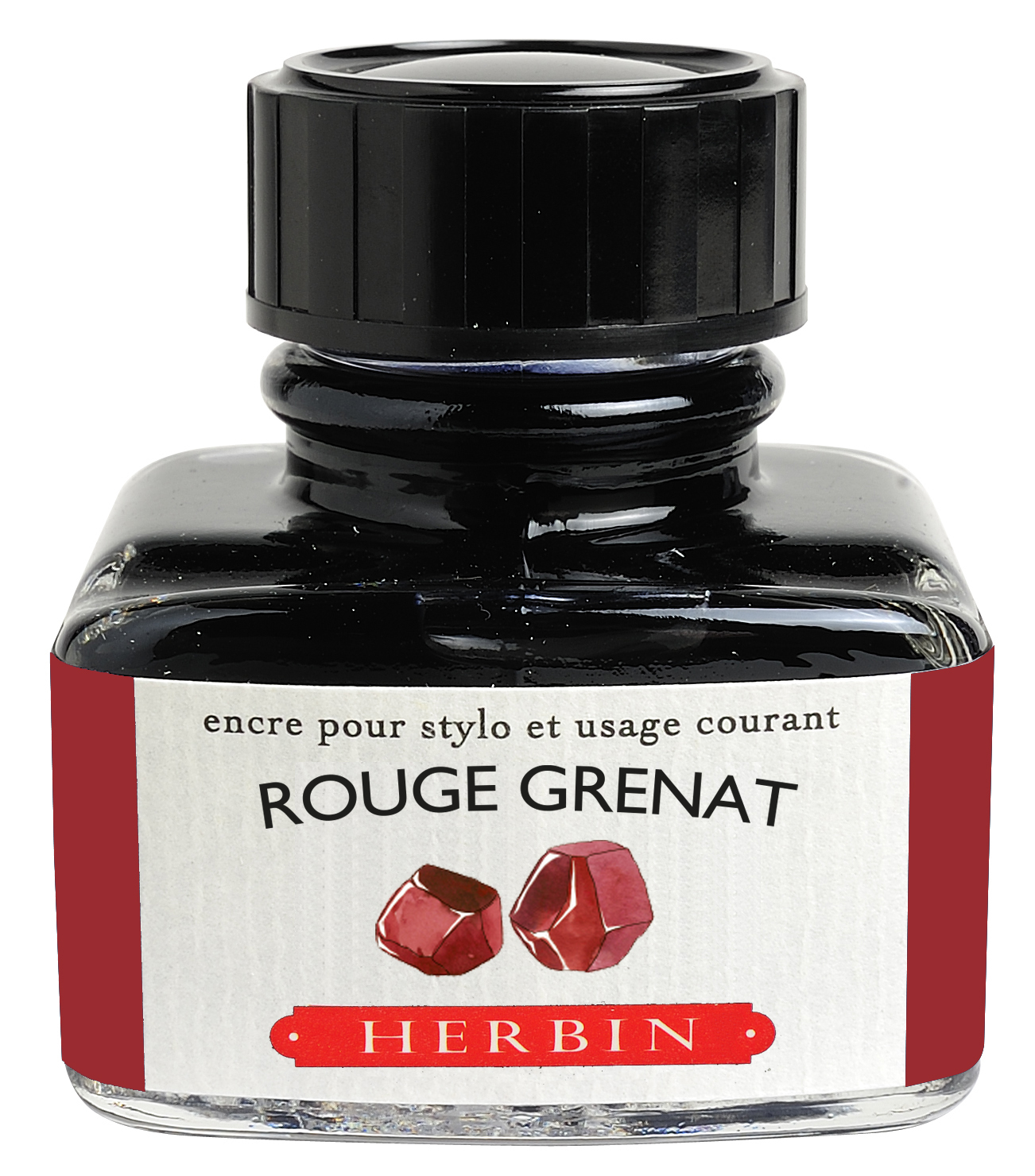 Buy J Herbin Fountain Pen Ink Rouge Grenat (30ml) at Mighty Ape NZ