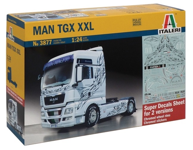 Italeri: 1/24 MAN TGX XXL - Model Kit image