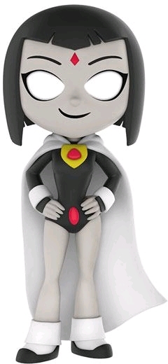 Teen Titans Go! Raven (White Ver.) - Rock Candy Vinyl Figure image