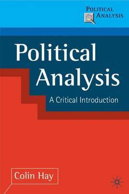 Political Analysis by Colin Hay image