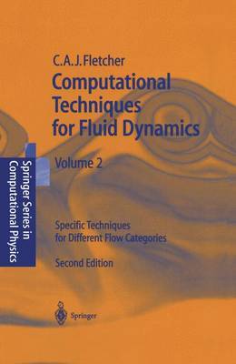 Computational Techniques for Fluid Dynamics 2 by Clive A.J. Fletcher image