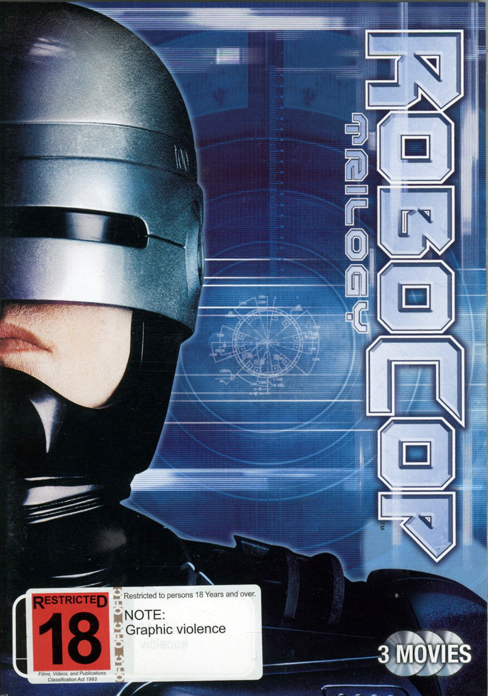 Robocop / Robocop 2 / Robocop 3 (3 Disc Set) on DVD