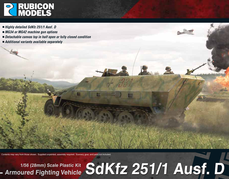 Rubicon 1/56 SdKfz 251/1 Ausf D image