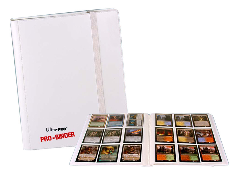 Ultra Pro: 9-Pocket Pro-Binder - White