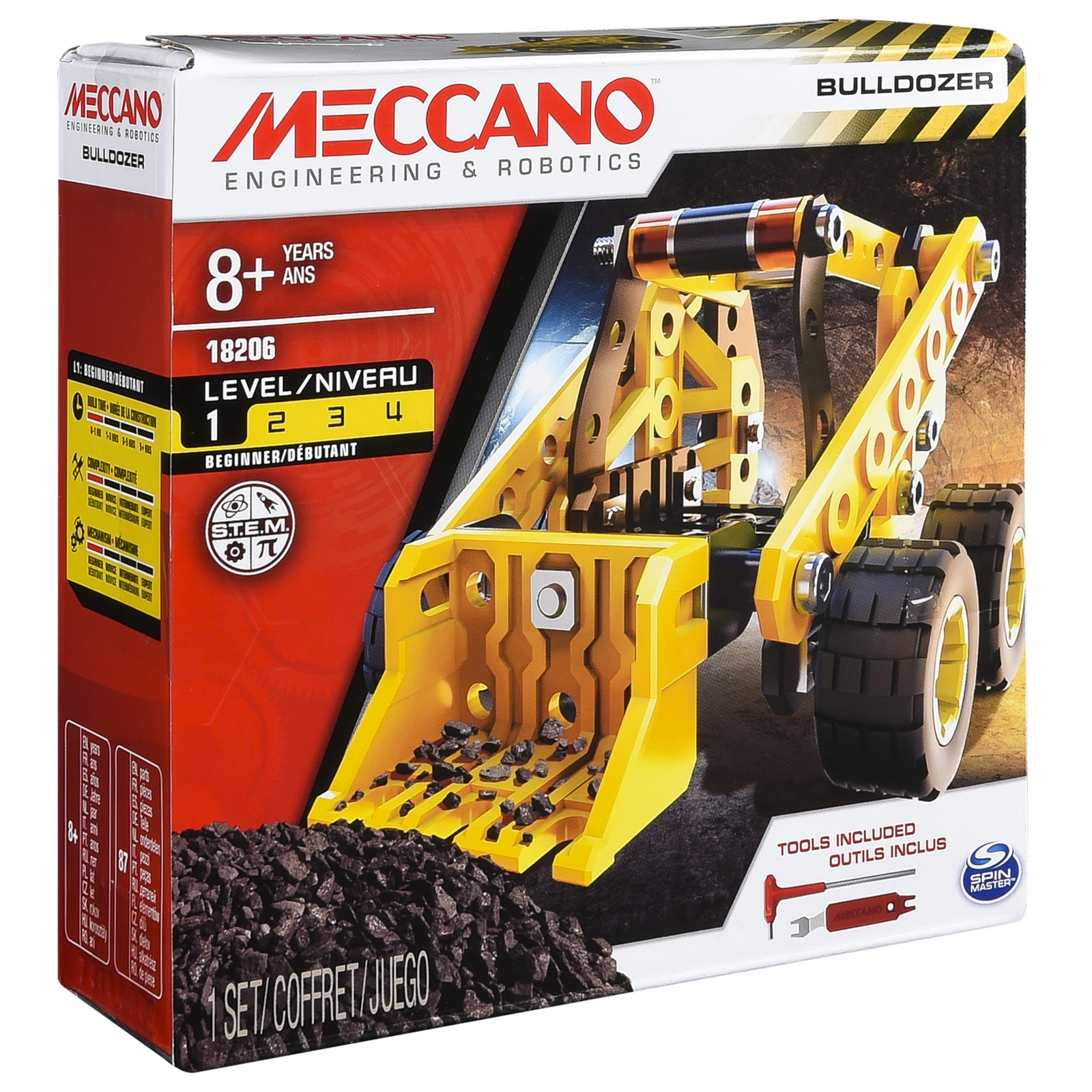 Meccano: Bulldozer Building Kit image