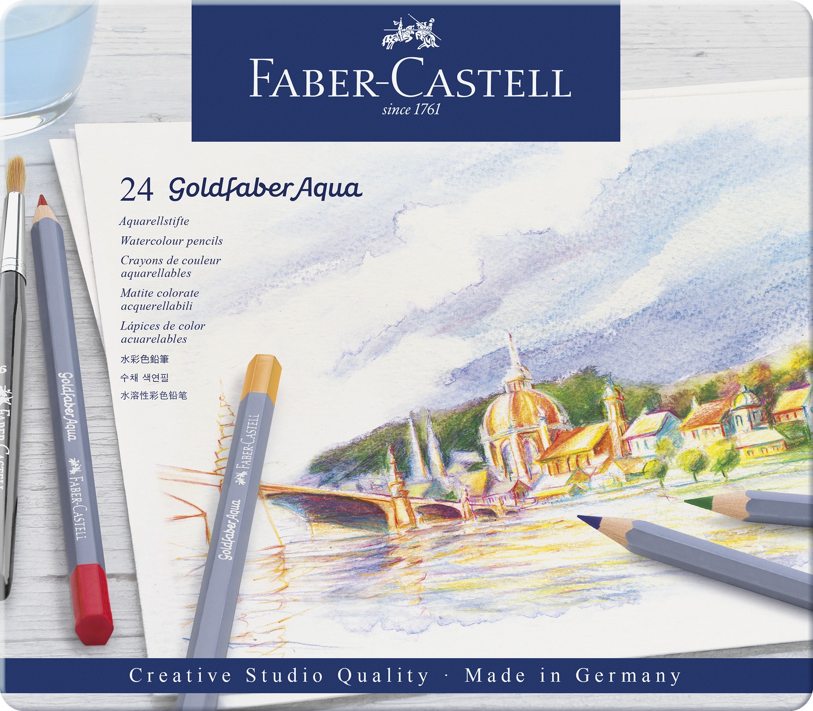 Faber-Castell: Goldfaber Aqua (Tin of 24) image