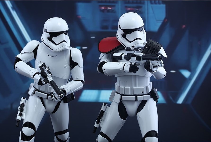 Star Wars: First Order Officer & Stormtrooper - 12" Figure Set image