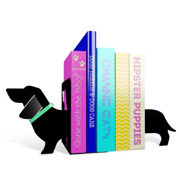 Mustard: Really Long Sausage Dog - Bookends image