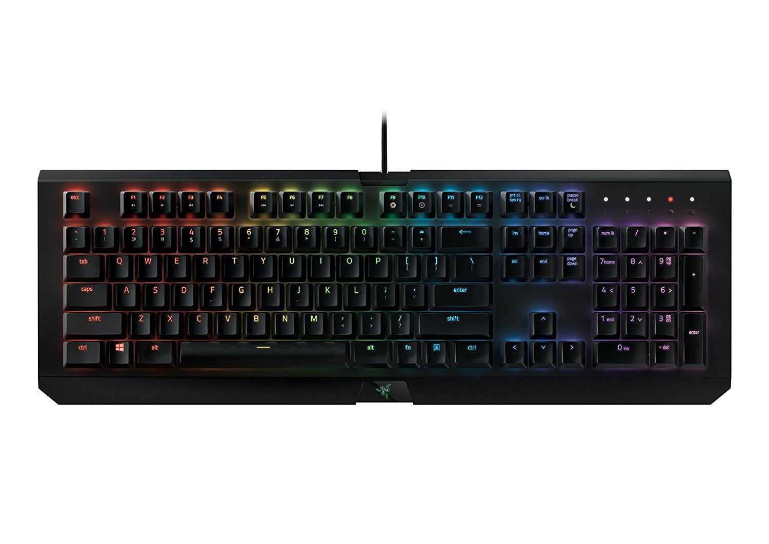 Razer BlackWidow Chroma X Gaming Keyboard - Gunmetal Edition on PC