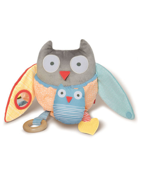 Skip Hop: Treetop Friend Activity Toy - Grey + Pastel