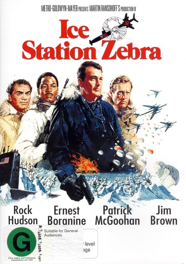 Ice Station Zebra on DVD image