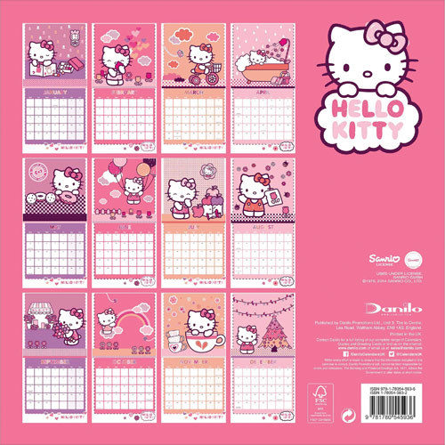 Hello Kitty Calendar 2015 Buy Now at Mighty Ape NZ