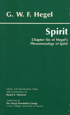 Spirit by G W F Hegel image