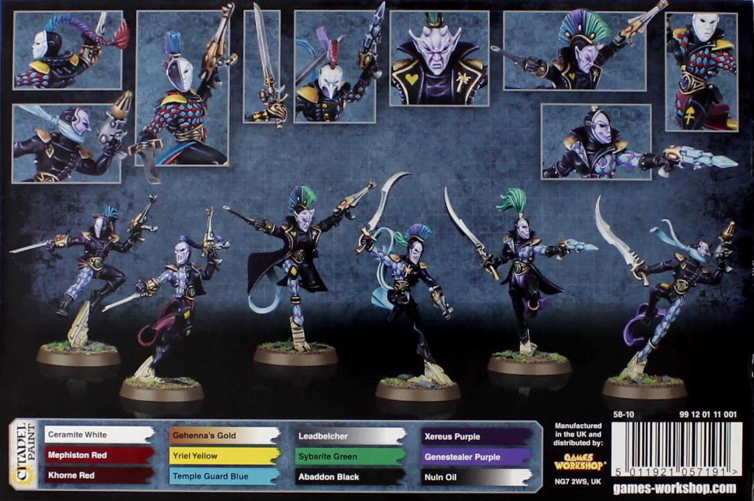 Warhammer 40,000 Eldar Harlequin Troupe image